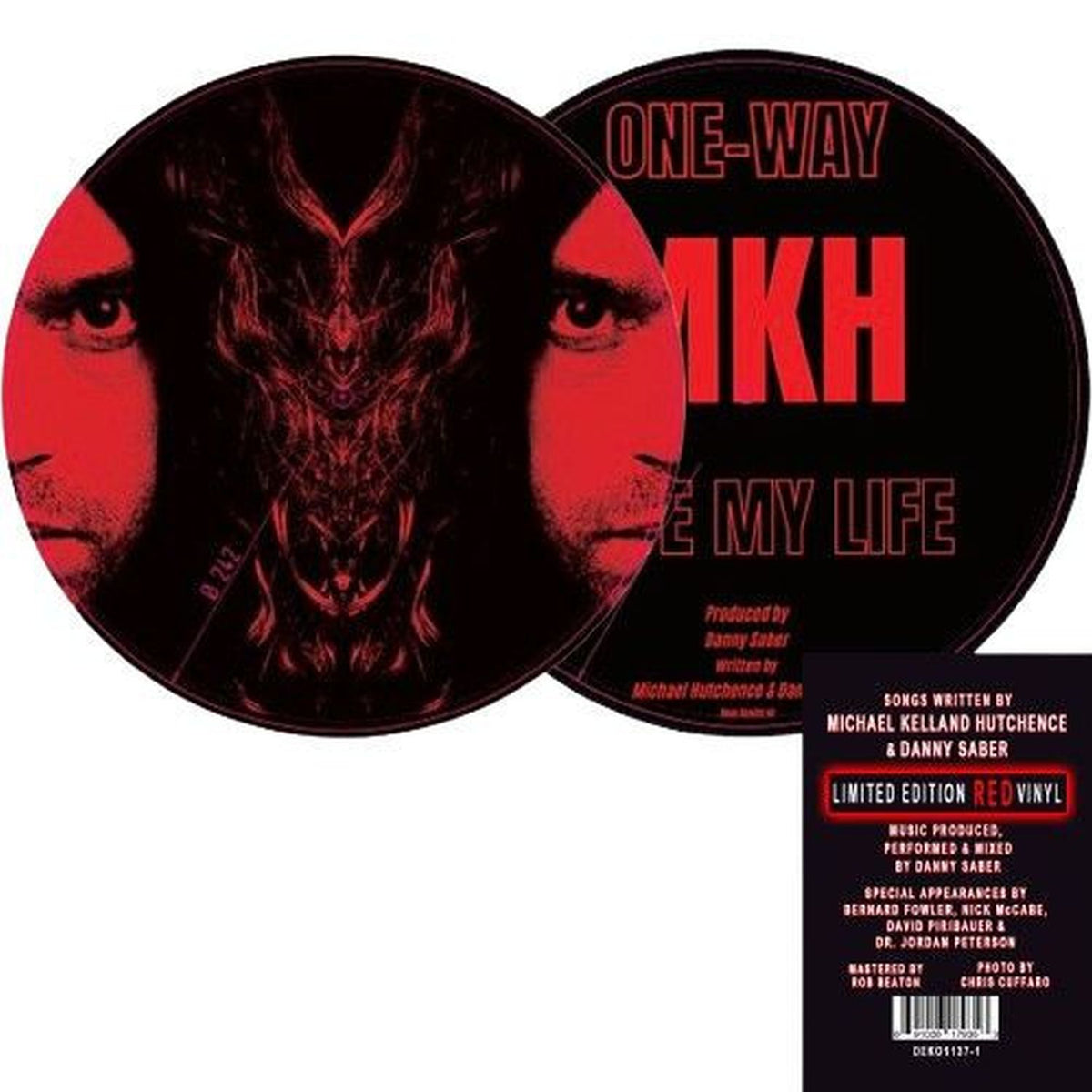 One Way/Save My Life/Picture Disc/Red Vinyl - Front Cover