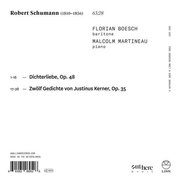 Dichterliebe & Kerner Lieder - Front Cover
