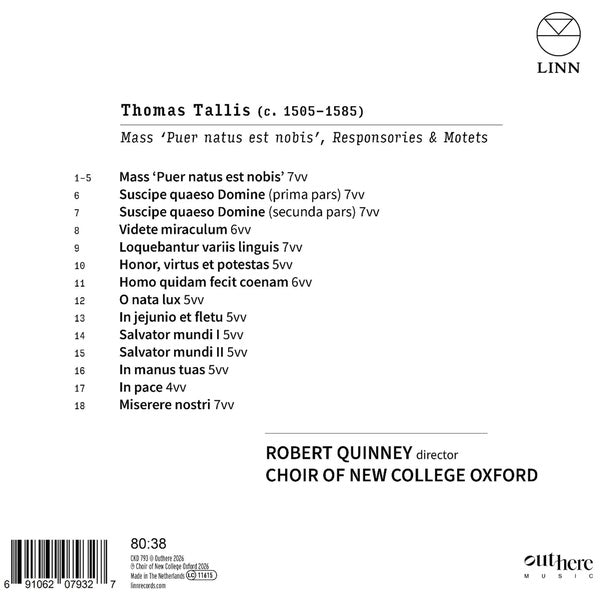 Puer Natus Est Nobis / Responsories / Motets - Front Cover