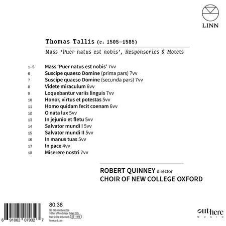 Puer Natus Est Nobis / Responsories / Motets - Front Cover