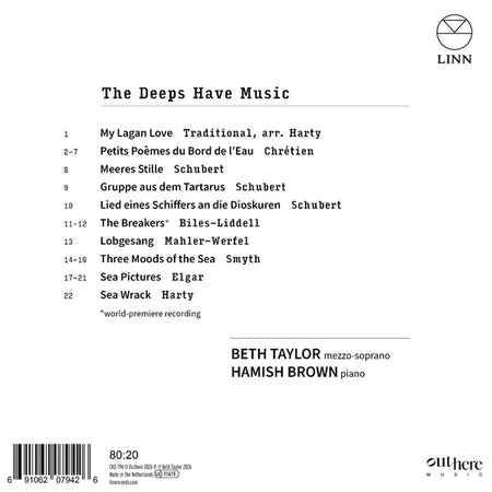 The Deeps Have Music - Front Cover