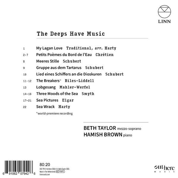 The Deeps Have Music - Front Cover