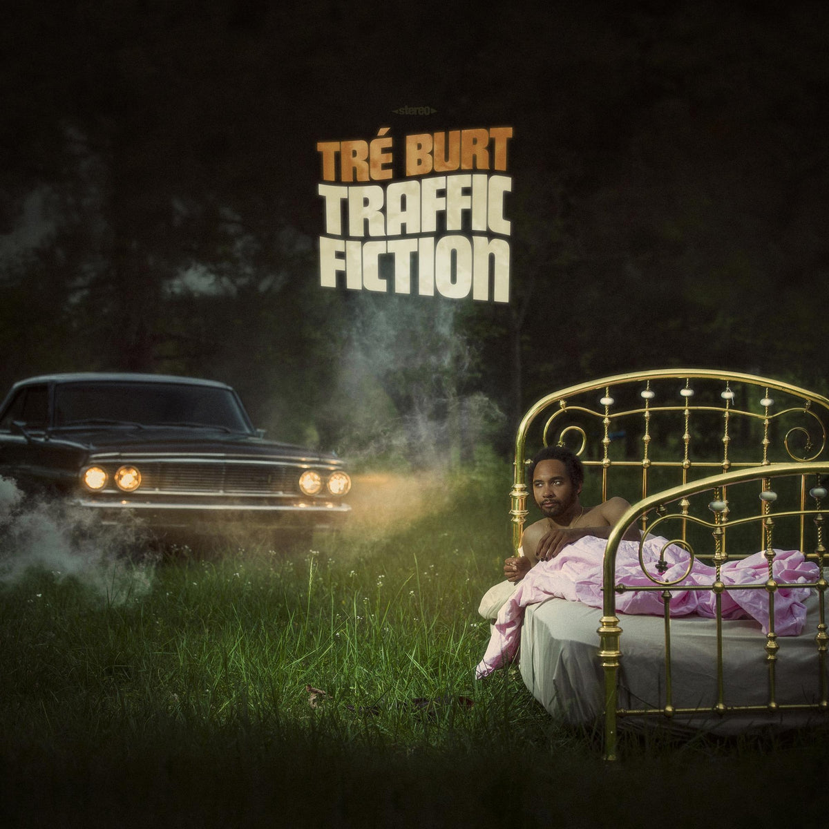 Traffic Fiction - Vinyle Vert Marbre Noir - Front Cover