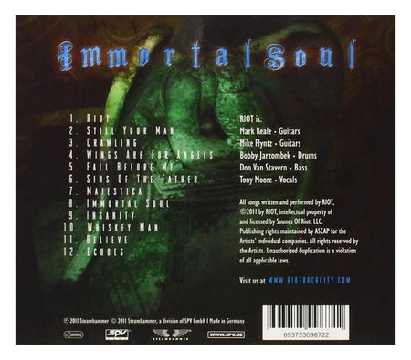 Immortal Soul - Front Cover