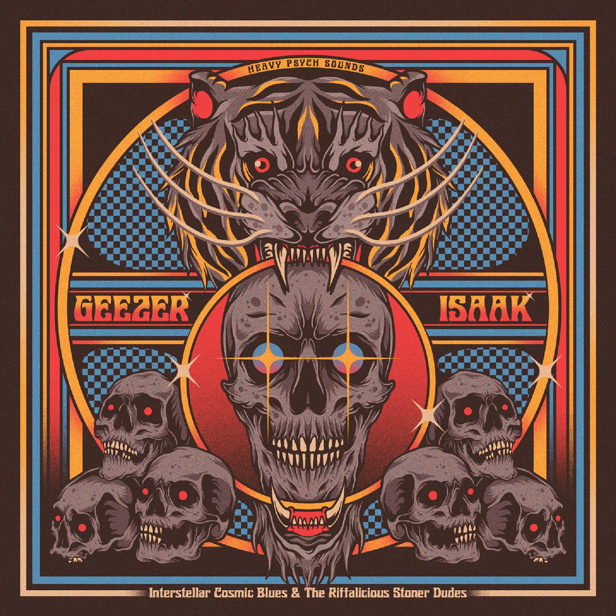 Interstellar Cosmic Blues & The Riffalicious Stoner Dudes - Front Cover