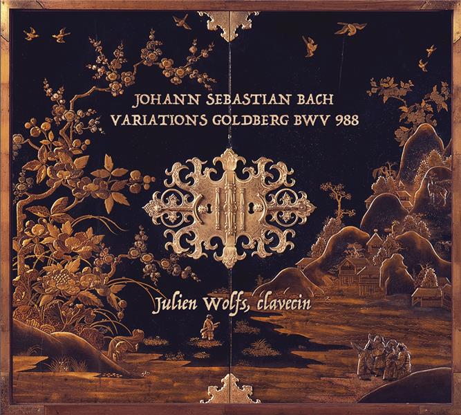 Bach : Variations Goldberg BWV 988 - Front Cover