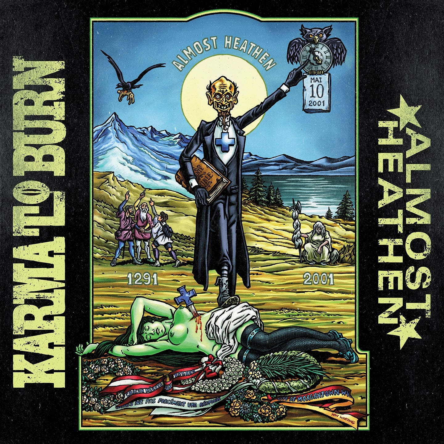 Almost Heathen - Front Cover