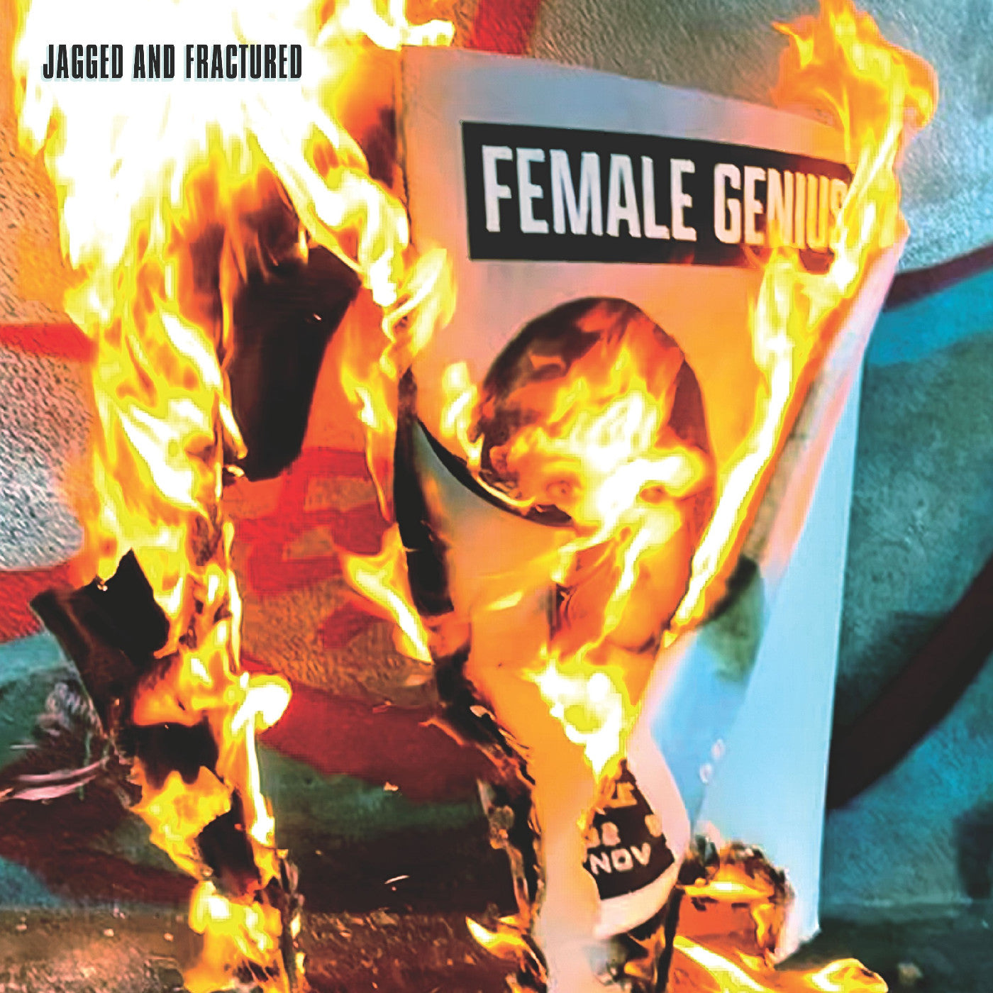 JAGGED AND FRACTURED - Front Cover