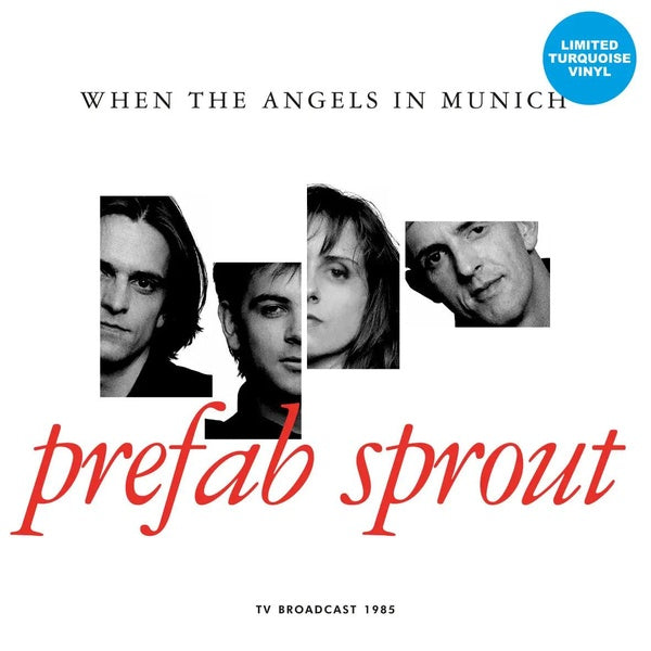 When The Angels In Munich-TV Broadcast/Turquoise Vinyl - Front Cover