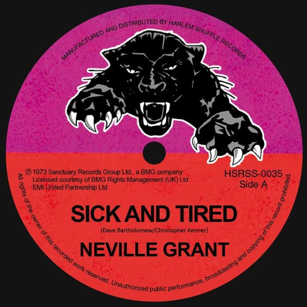 Sick And Tired / Black Man's Time - Front Cover