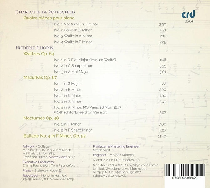 The Chopin Connection, Volume 1 - Front Cover