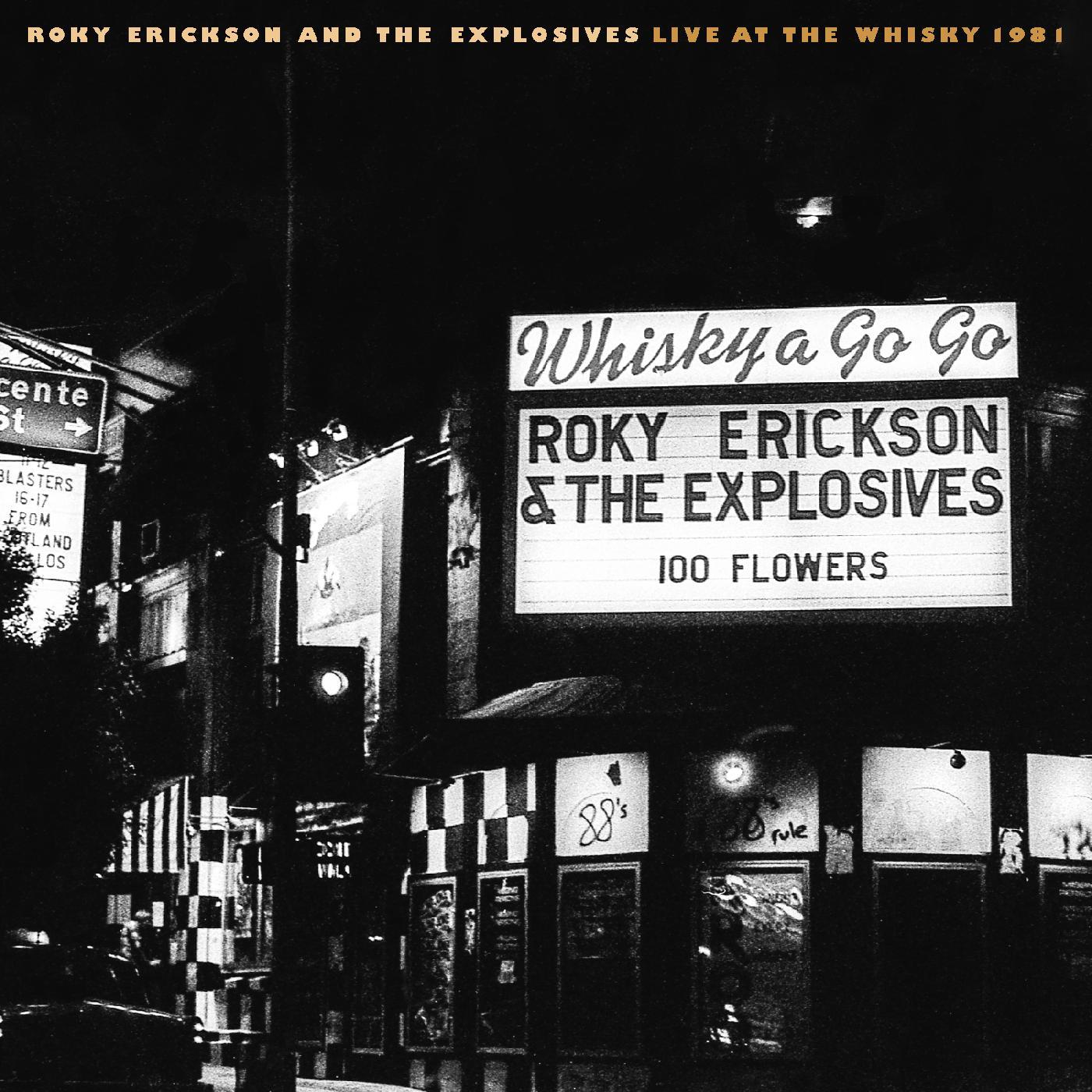 LIVE AT THE WHISKY 1981/VINYLE ROUGE - Front Cover