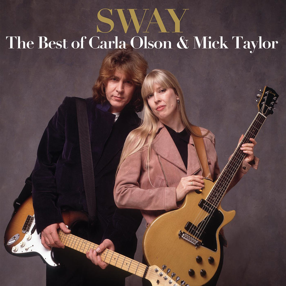BEST OF CARLA OLSON & MICK TAYLOR/VINYLE 45T COULEUR - Front Cover