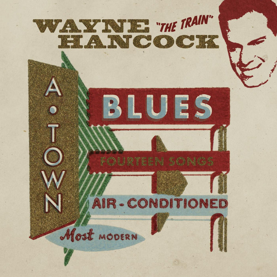 A TOWN BLUES/VINYLE ROUGE - Front Cover