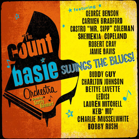BASIE SWINGS THE BLUES/VINYLE BLEU OPAQUE - Front Cover