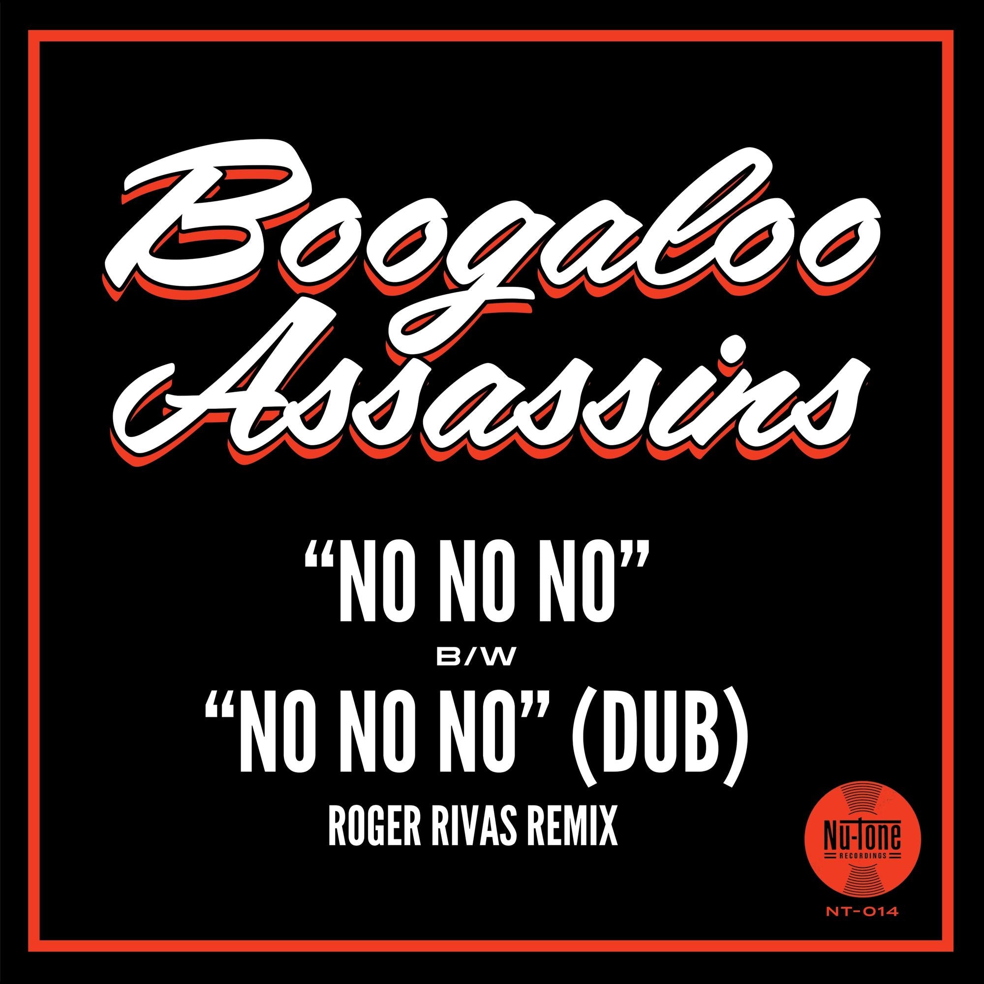 No No No b/w No No No (Roger Rivas Dub Remix) - Front Cover