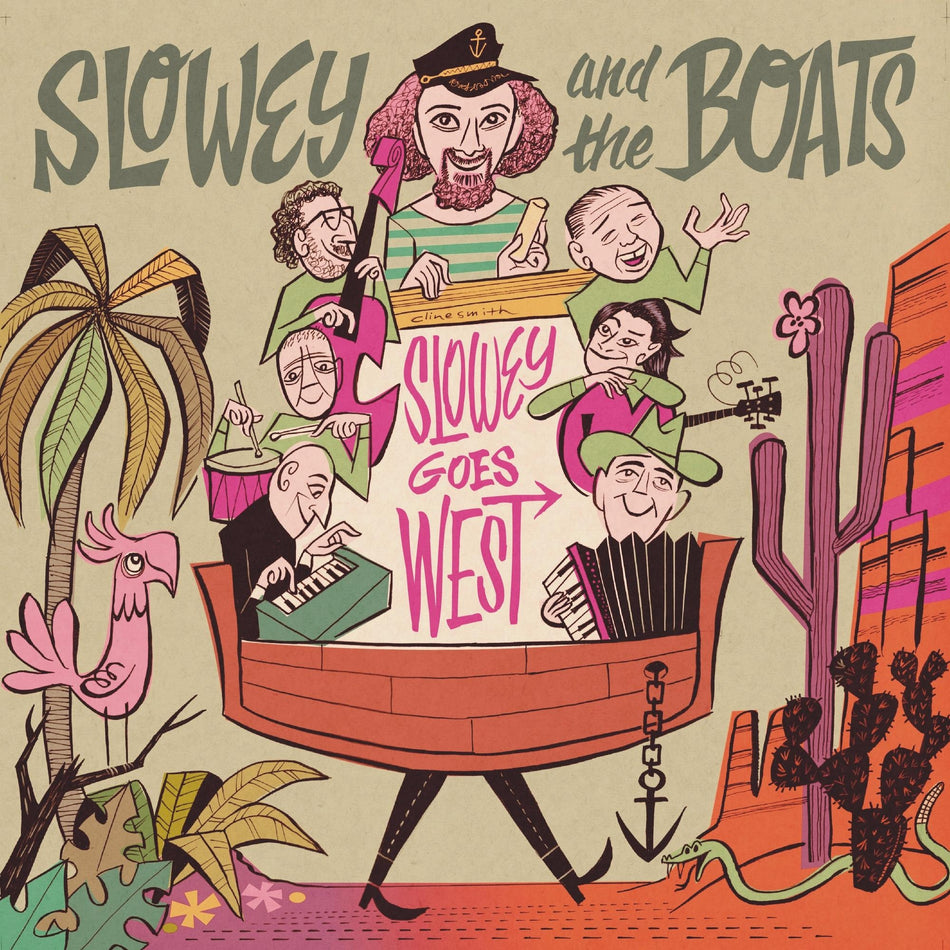 Slowey Goes West - Front Cover