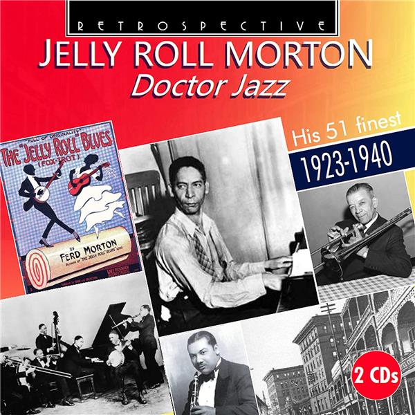 Jelly Roll Morton Doctor Jazz - Front Cover
