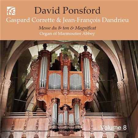 French Organ Music From The Golden Age Volume 8 - Front Cover