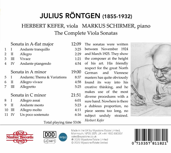 3 Sonates Pour Alto - Front Cover