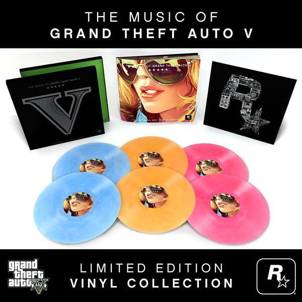 The Music of Grand Theft Auto V: Limited Edition Vinyl Collection - Front Cover