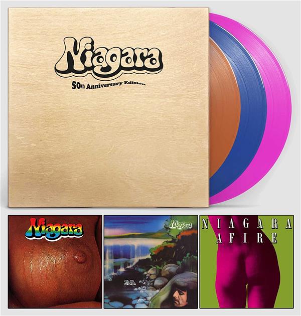 50th Anniv Edition Boxset/3 LPs Coloured Vinyl Wooden Box - Front Cover