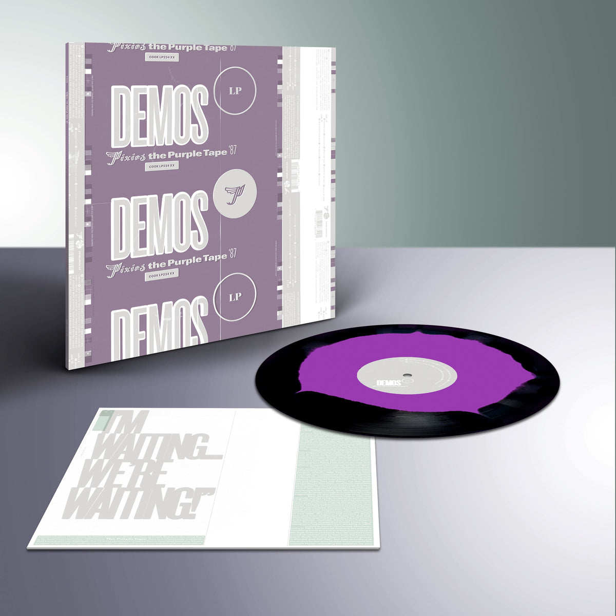 DEMOS - ÉDITION LIMITÉE - VINYLE COULEUR VIOLET ET NOIR - Front Cover