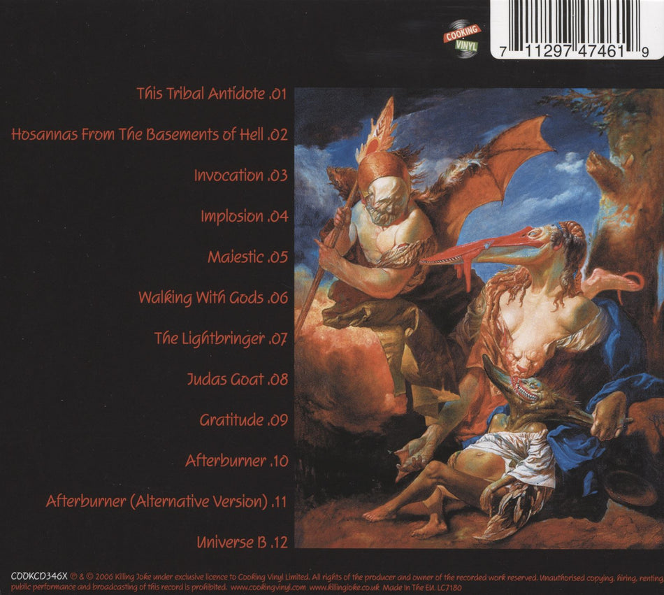 HOSANNAS DELUXE - Back Cover