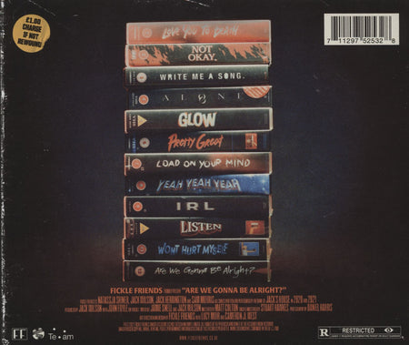 ARE WE GONNA BE ALRIGHT ? - Back Cover