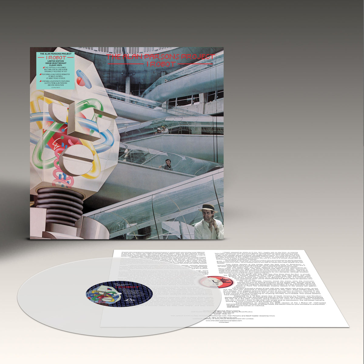 I ROBOT - ÉDITION LIMITÉE - VINYLE TRANSPARENT - Front Cover