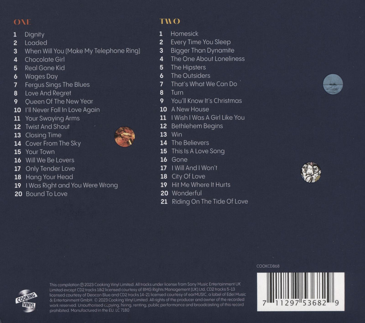 ALL THE OLD 45S - Back Cover