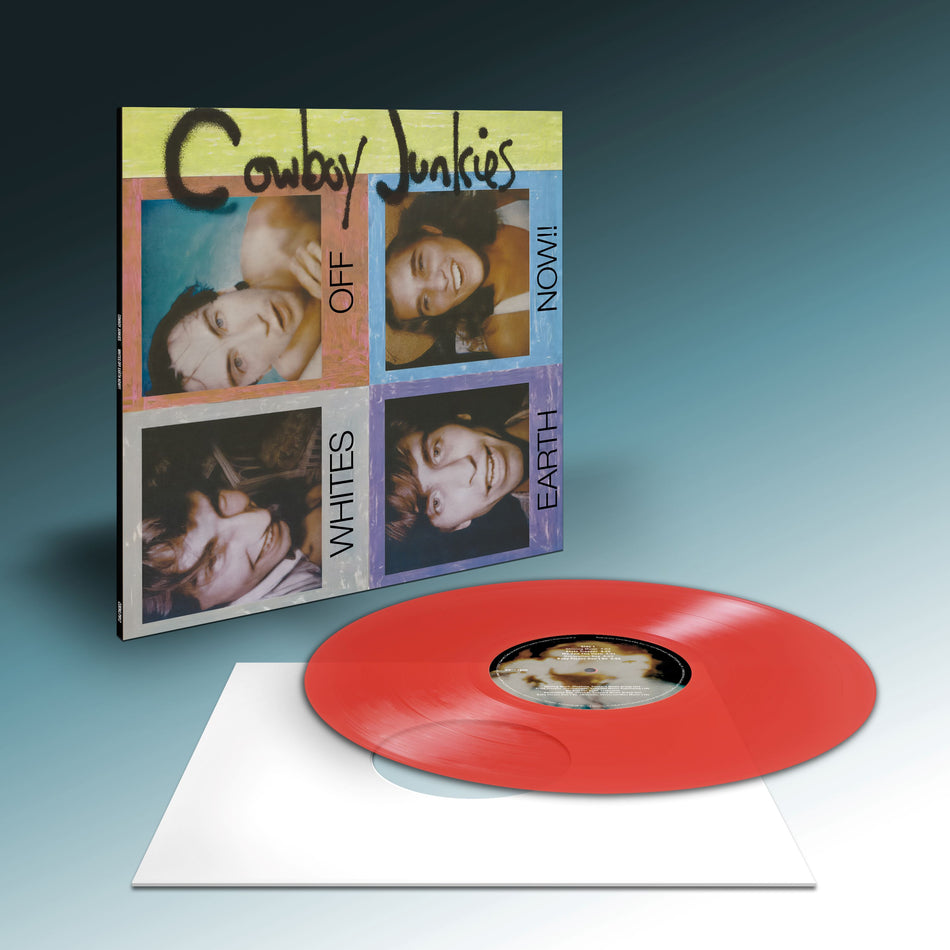WHITES OFF EARTH NOW !! - ÉDITION LIMITÉE - VINYLE COULEUR ROUGE - Front Cover