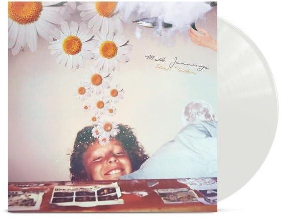 Sleep Talker - Vinyle Transparent Marbre Blanc - Front Cover