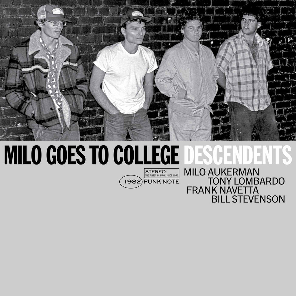 Milo Goes To College - Punk Note Edition - Front Cover