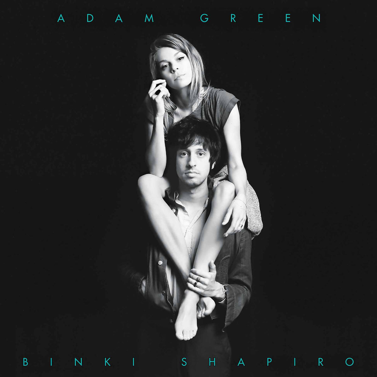 Adam Green & Binki Shapiro - Vinyle Bleu - Front Cover