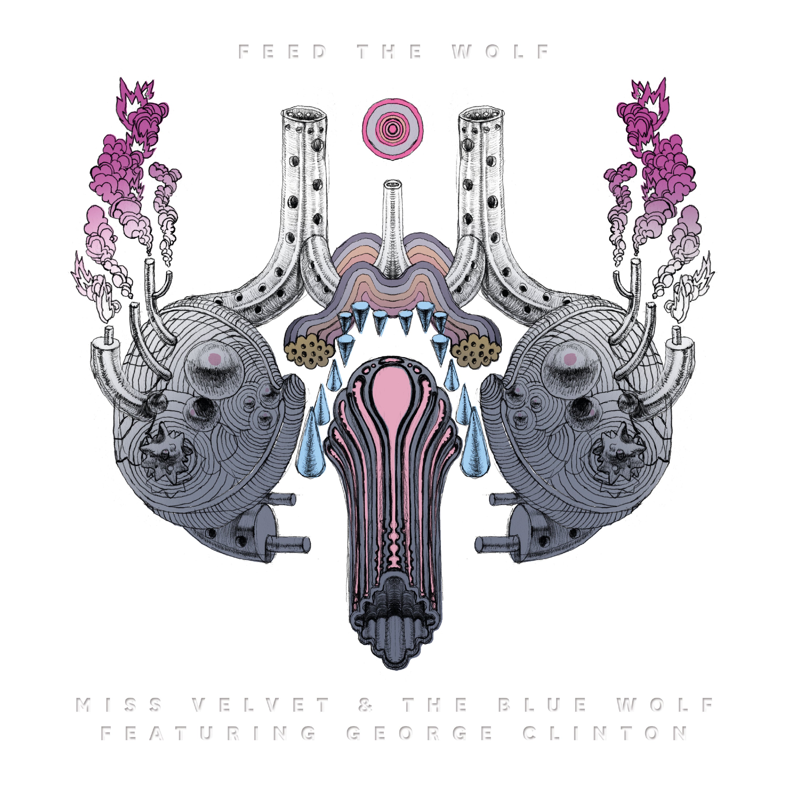 FEED THE WOLF FEAT GEORGE CLINTON - Front Cover