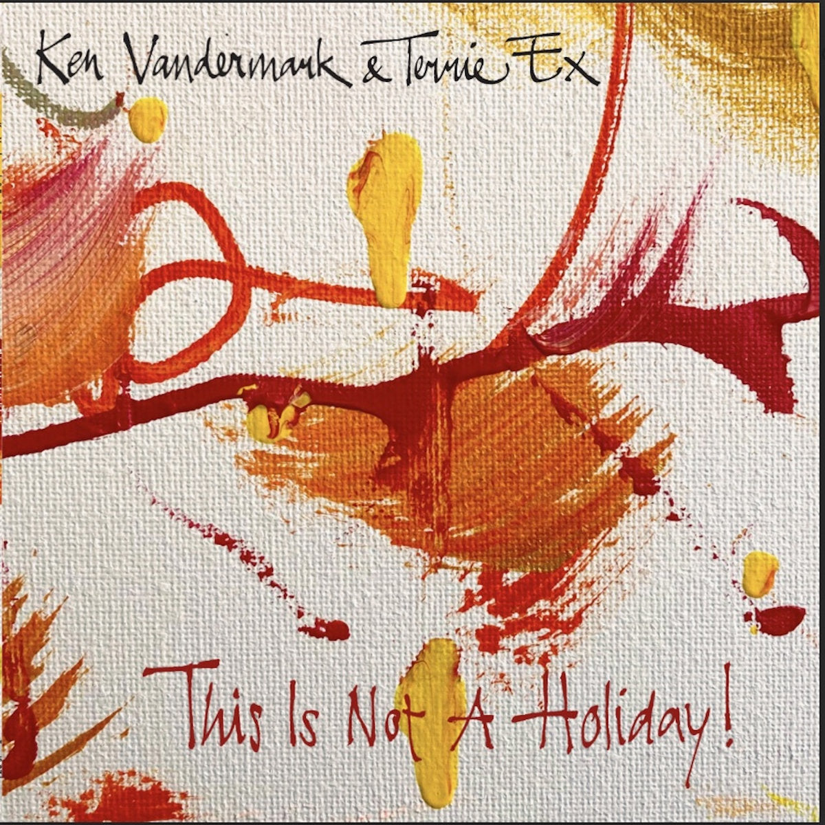 This Is Not A Holiday - Front Cover