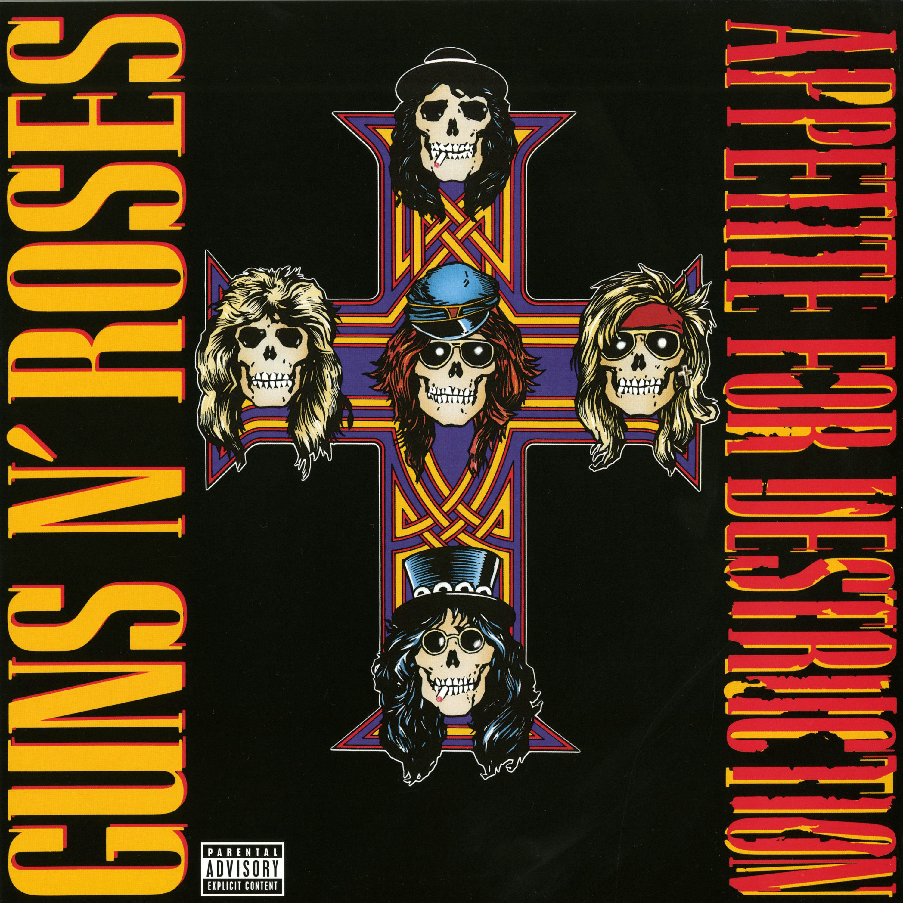 Appetite For Destruction - Front Cover