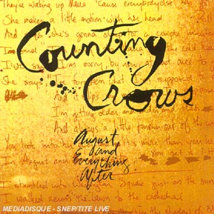 August And Everything After - Front Cover