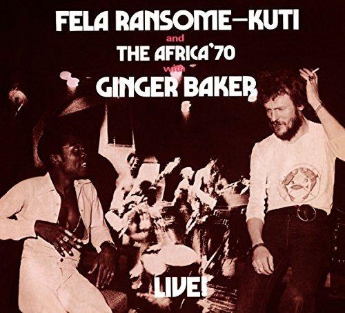 Fela With Ginger Baker Live! - Front Cover