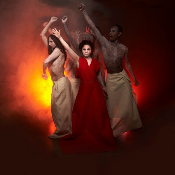 EVERYWHERE WE LOOKED WAS BURNING - Front Cover