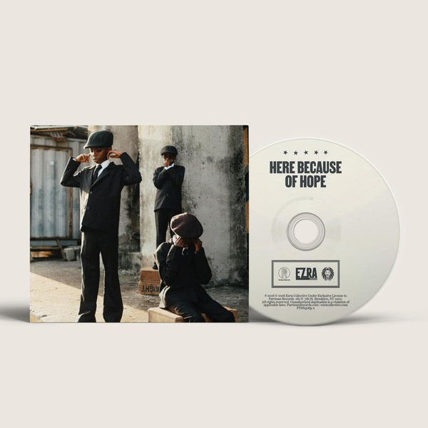 Here Because Of Hope - Front Cover