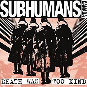 Death Was Too Kind - Front Cover