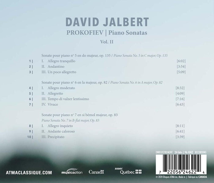 Sonates pour piano, Volume 2 - Front Cover