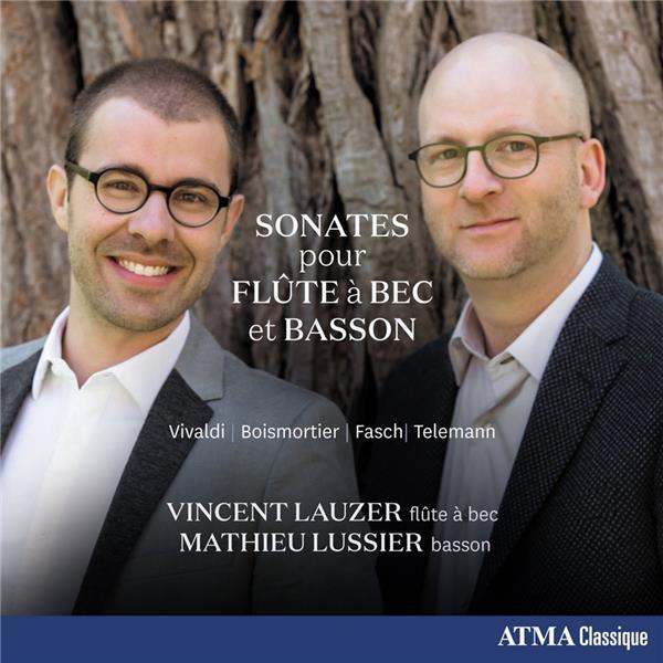 Sonates pour flûte à bec et basson - Front Cover