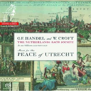 Music for the peace of Utrecht - Front Cover