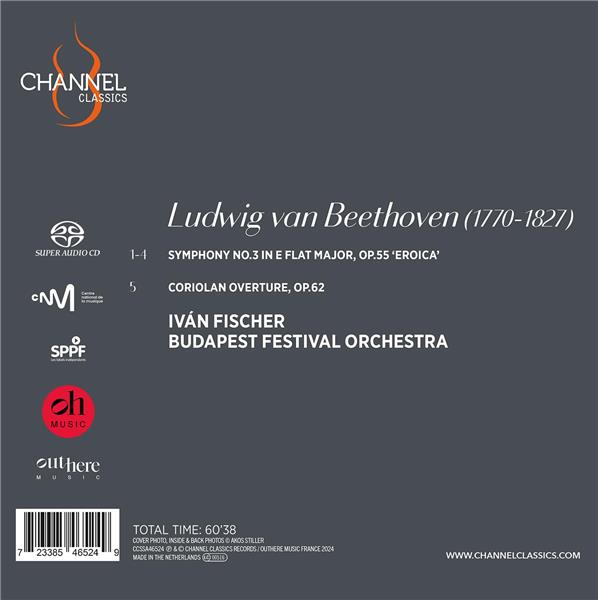 Symphonie numéro 3 Héroïque / Ouverture Coriolan - Front Cover