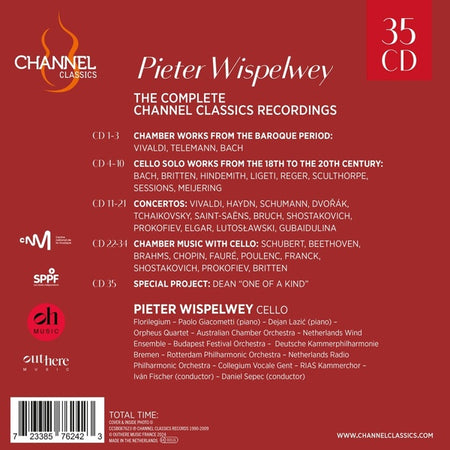 The Complete Channel Classics Recordings - Front Cover