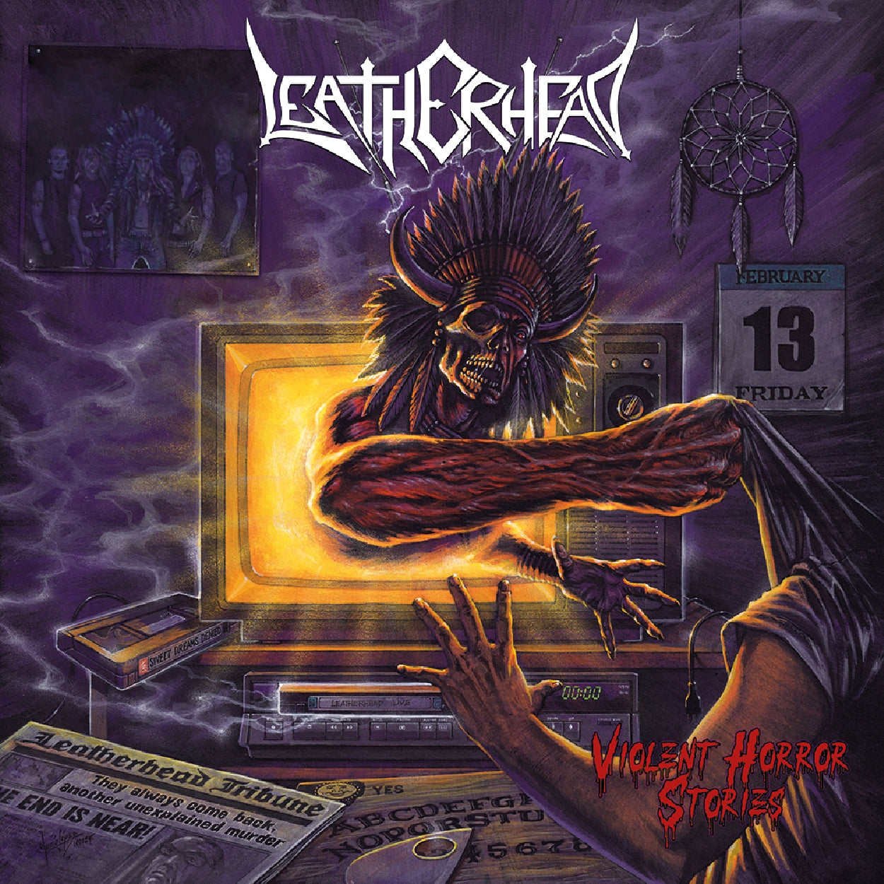 Violent Horror Stories - Front Cover