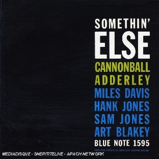 Somethin' Else - Front Cover
